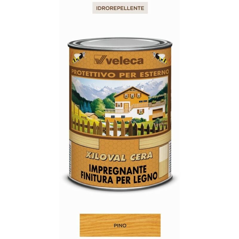 foto del prodotto xiloval cera pino litri 1 veleca veleca