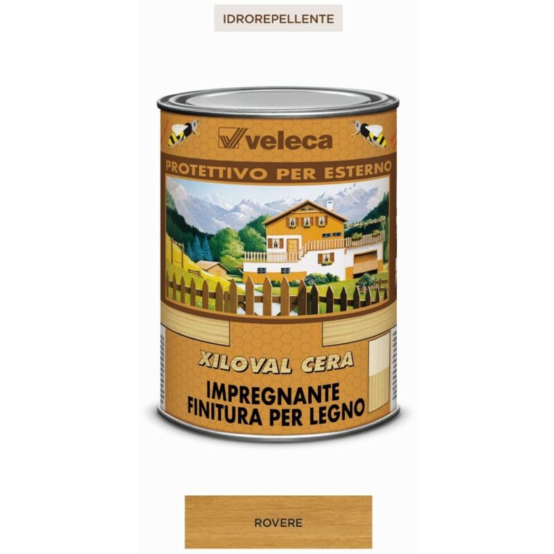 foto del prodotto xiloval cera rovere litri 1 veleca veleca