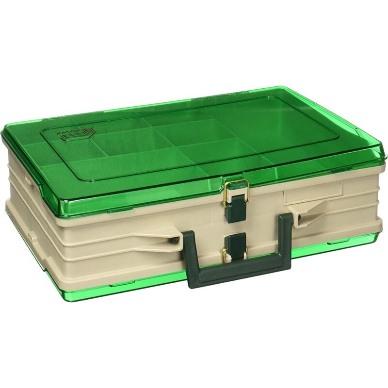 foto del prodotto xl double sided satchel xl double sided tackle box scatola per la conservazione dell attrezzatura da pesca, per la conservazione di esche, esche