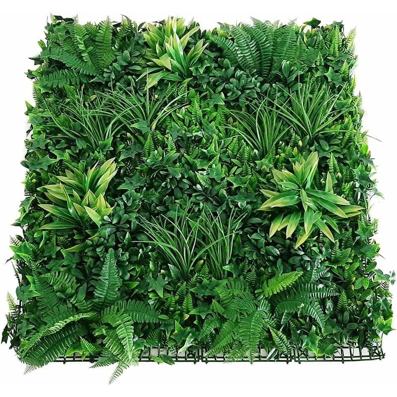foto del prodotto xone siepe artificiale jungle 100x100cm effetto realistico