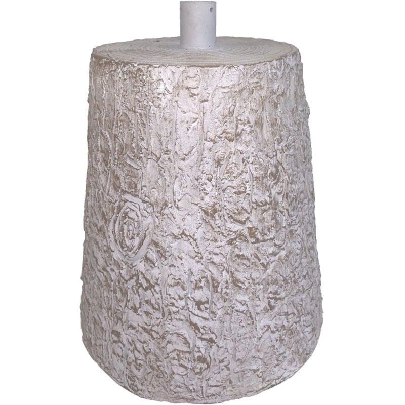 foto del prodotto xone supporto base tronco per albero di natale effetto legno in fibra di vetro 35xh45 cm per alberi da 210 cm a 240 cm