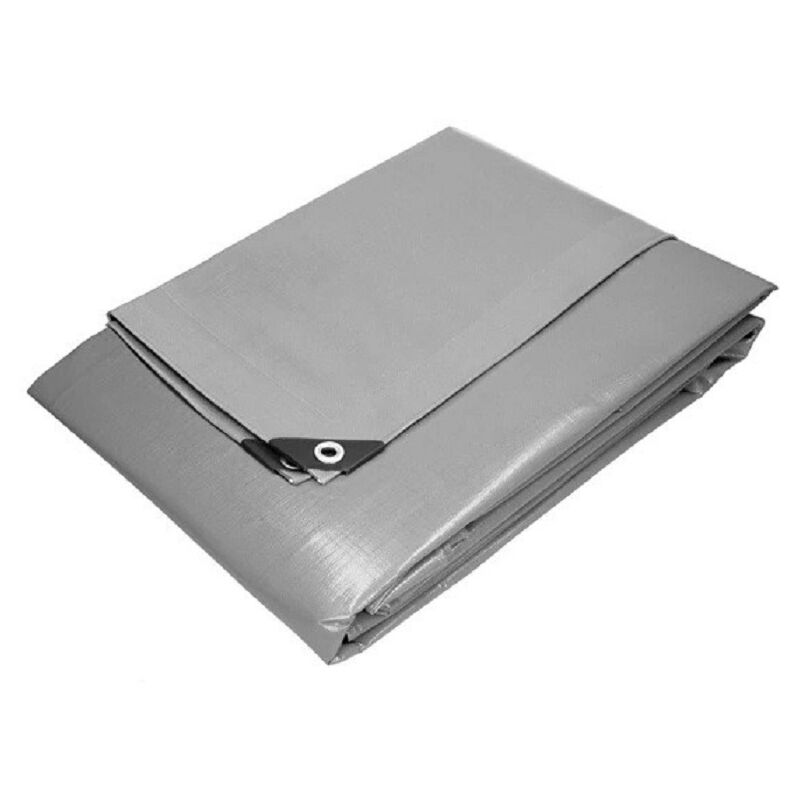 foto del prodotto xone telo occhiellato 260gr in polietilene antistrappo di varie misure dimensioni 8 x 12 metri