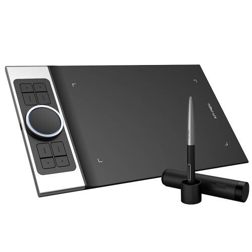 foto del prodotto xp pen deco pro m tavoletta grafica 9x5 8 tasti, rotella meccanica e virtuale con led e trackpad