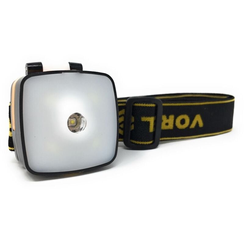 foto del prodotto xpe cree 3w 4 smd led lampada frontale ricaricabile 88677 vorel