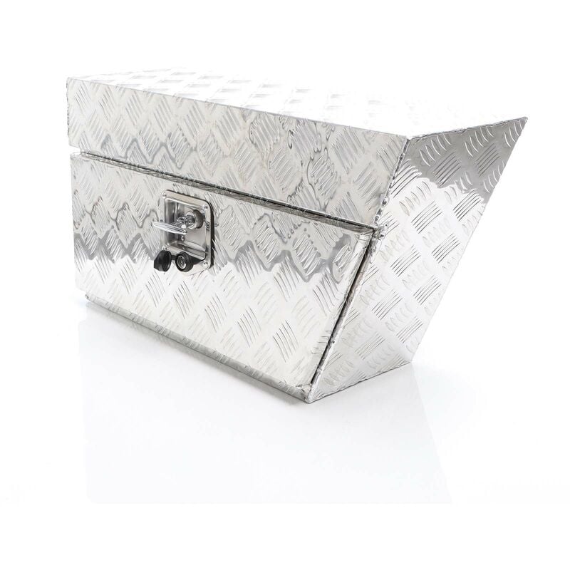 foto del prodotto xpotool cassetta porta attrezzi camion lato destro, alluminio 75x25x40cm max 60 l gavone sottoscocca