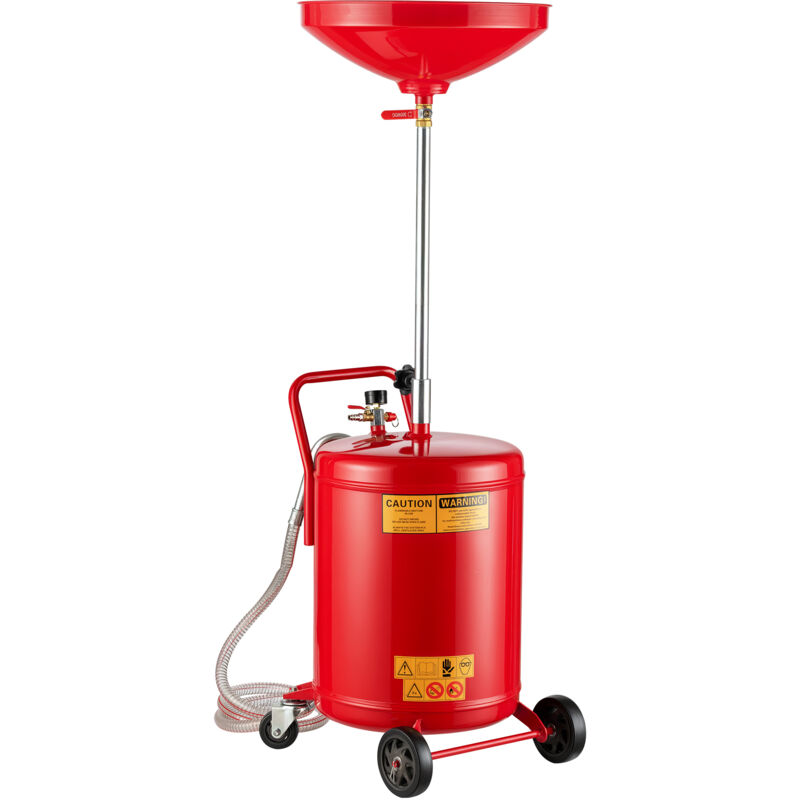 foto del prodotto xpotool recuperatore olio esausto 68 litri altezza regolabile 98 157cm raccoglitore olio esausto