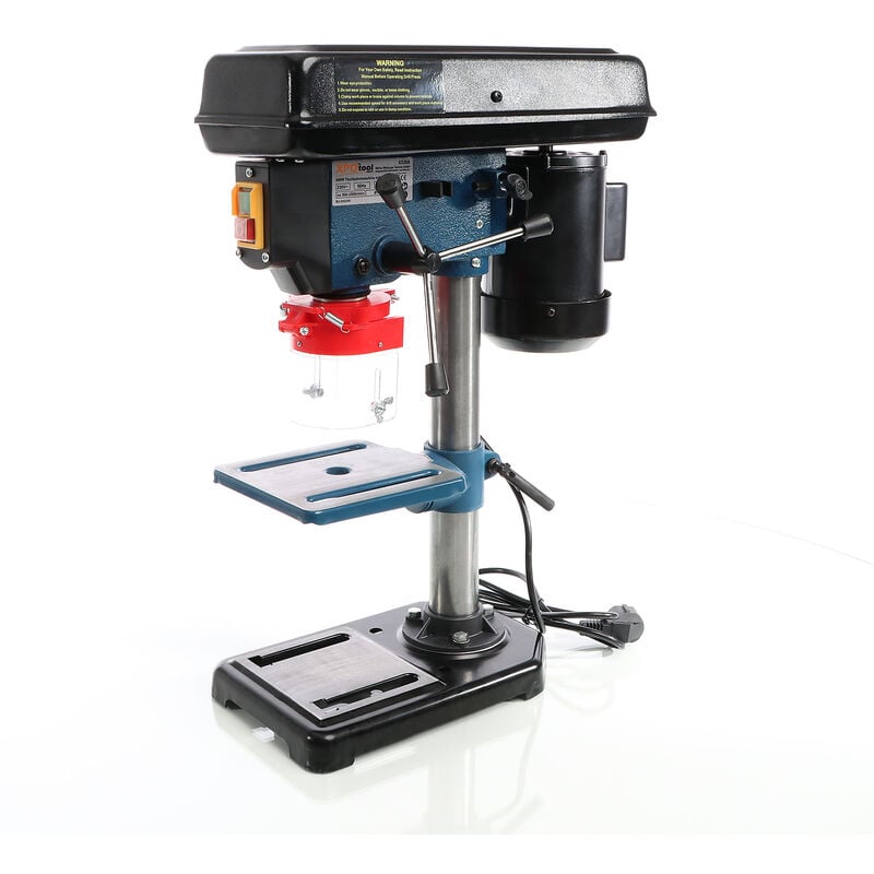foto del prodotto xpotool trapano da banco 500w con laser, mandrino da 1,5 16 mm e 500 2500 giri min trapano a colonna