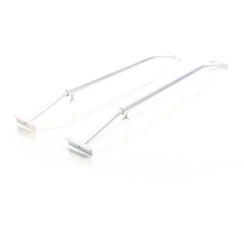 foto del prodotto xpotool wiltec staffe telo per rimorchi leggeri e carrelli appendice, 2 barre allungabili 100 145cm, in alluminio