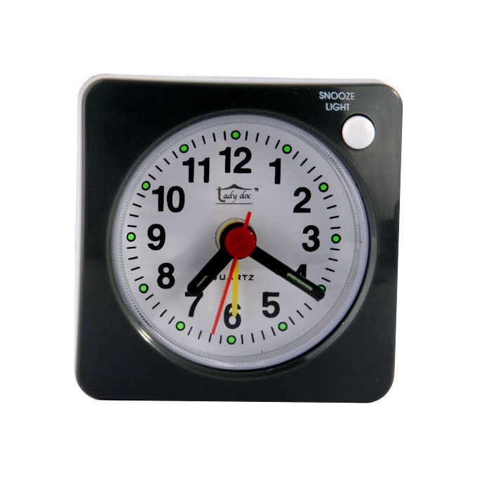 foto del prodotto xtra 07138 orologio sveglia smooth grigio 6x6cm