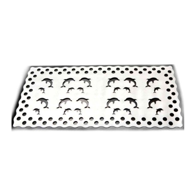 foto del prodotto xtra 10518 tappeto vasca delfino bianco 72x36cm