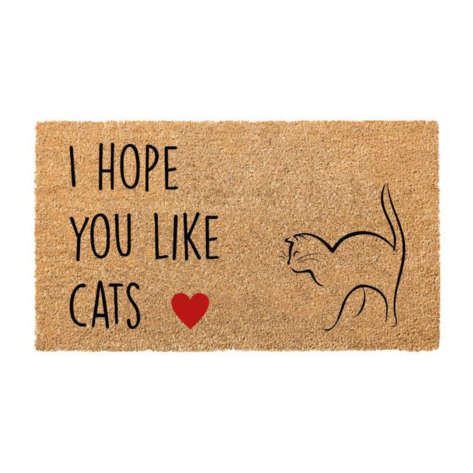 foto del prodotto xtra zerbino cocco pvc cats 40x70cm