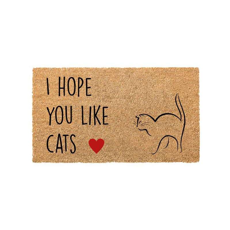 foto del prodotto xtra zerbino cocco pvc cats cm 40x 70 11713