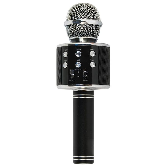 foto del prodotto xtreme 27837 microfono con speaker integrato bluetooth portatile hollywood black