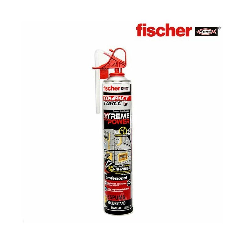 foto del prodotto xtreme power manuale schiuma poliuretanica 750ml 53435 fischer