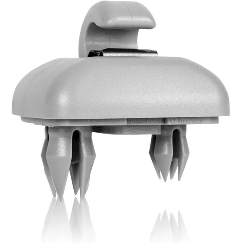 foto del prodotto xvx 1 clip per aletta parasole grigia per auto, clip per aletta parasole, supporto per gancio per aletta parasole per auto per audi a1, a3, a4, a5,