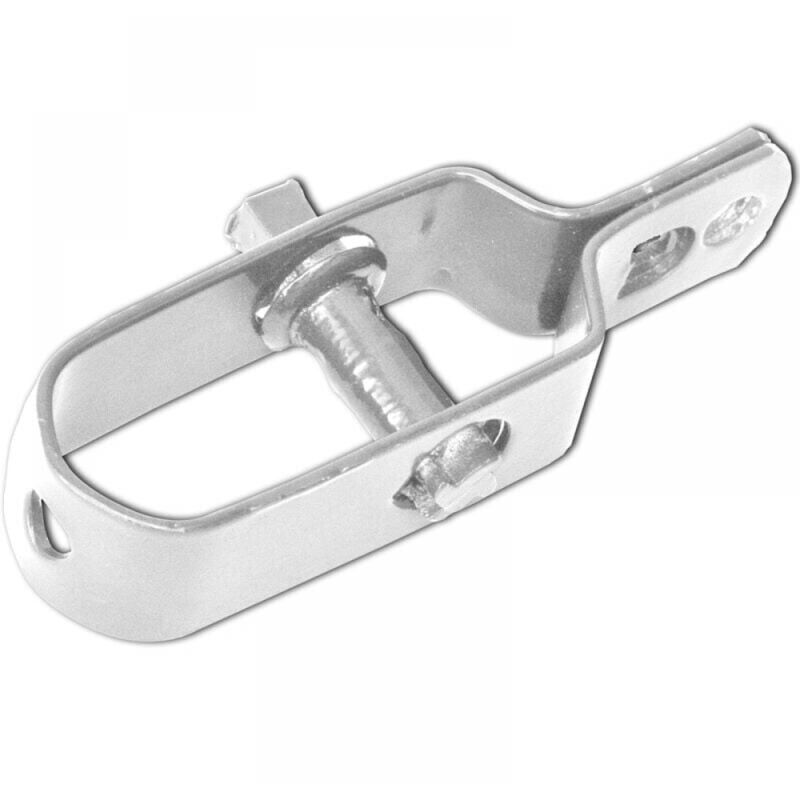 foto del prodotto xvx 1 pezzo tenditore per recinzione zincato da 10 cm, completamente in acciaio zincato, piccolo tenditore per fissaggio filo