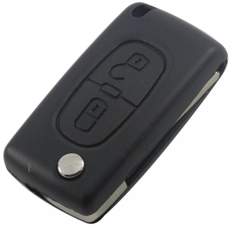 foto del prodotto xvx 1 x custodia di ricambio per chiave telecomando a 2 pulsanti per citroen c3 ce0536 va2