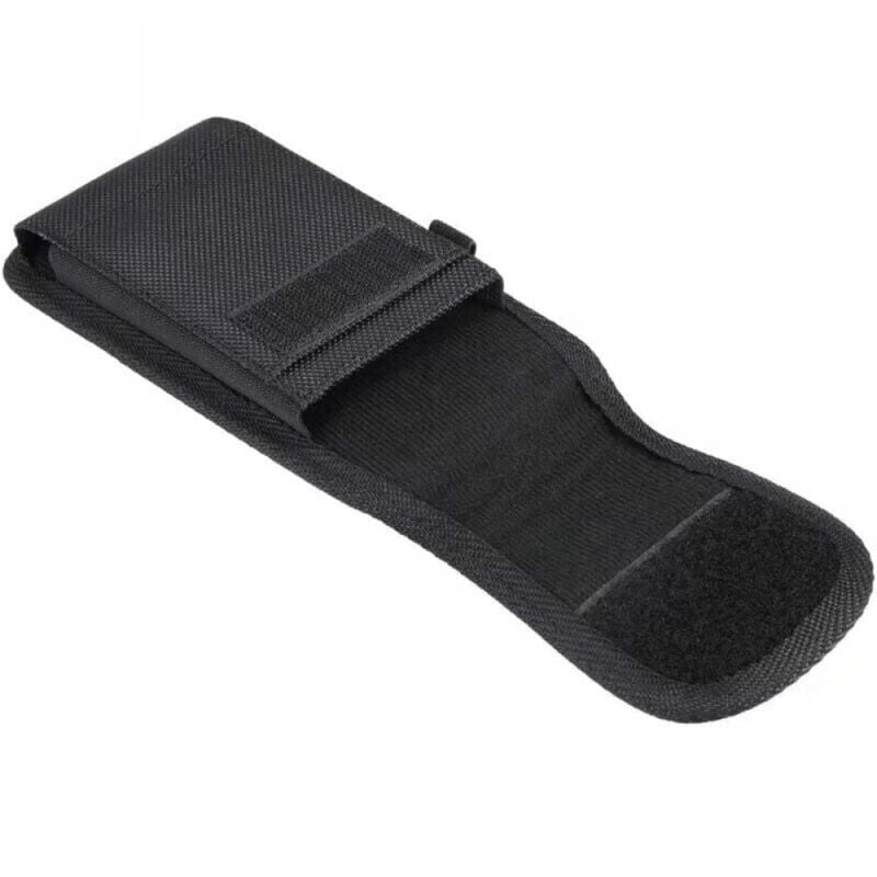 foto del prodotto xvx 1 x fondina verticale da cintura per telefono cellulare smartphone, taglia l, tessuto, clip da cintura, chiusura adesiva