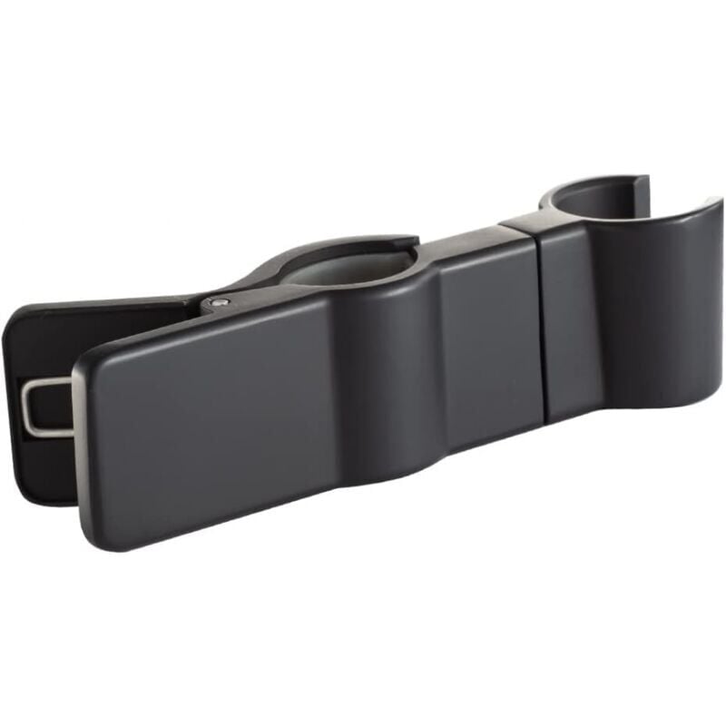 foto del prodotto xvx 1 x supporto per doccia portatile, supporto per soffione doccia nero, supporto per soffione doccia per asta doccia senza foratura, morsetto per