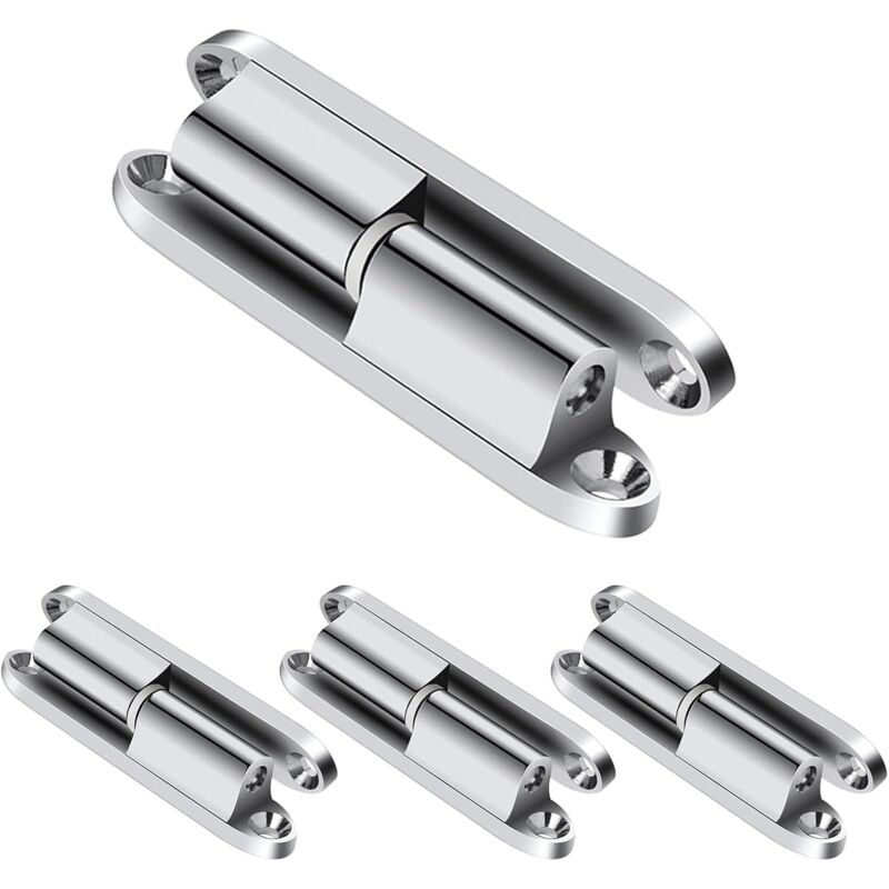 foto del prodotto xvx 4 x cerniere automatiche per porte pieghevoli per cerniere per porte di armadi cerniere antiruggine per porte di mobili cerniere idrauliche per