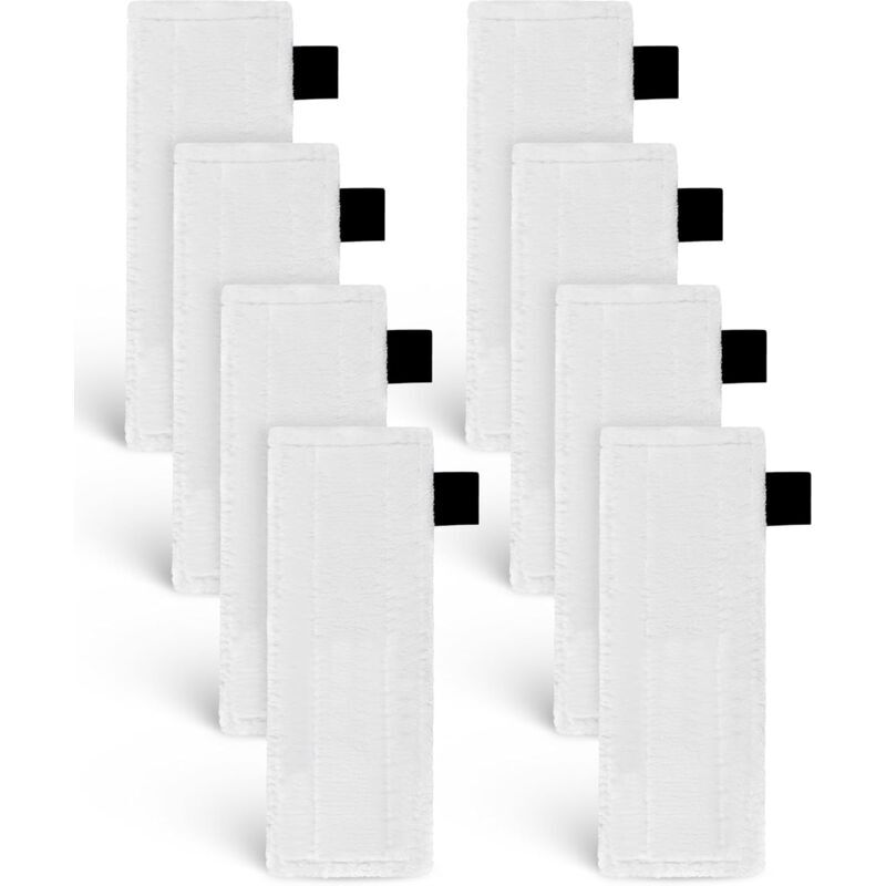 foto del prodotto xvx 8 salviette umidificate per pulitori a vapore k rcher, panni in microfibra per pulitori a vapore