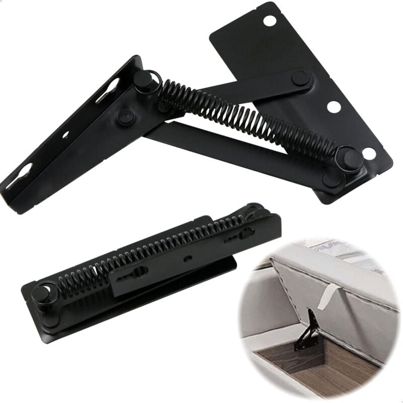 foto del prodotto xvx accessori accessori per cerniere a molla di sollevamento cerniere per porte di armadietti con staffa ribaltabile per divani pieghevoli,