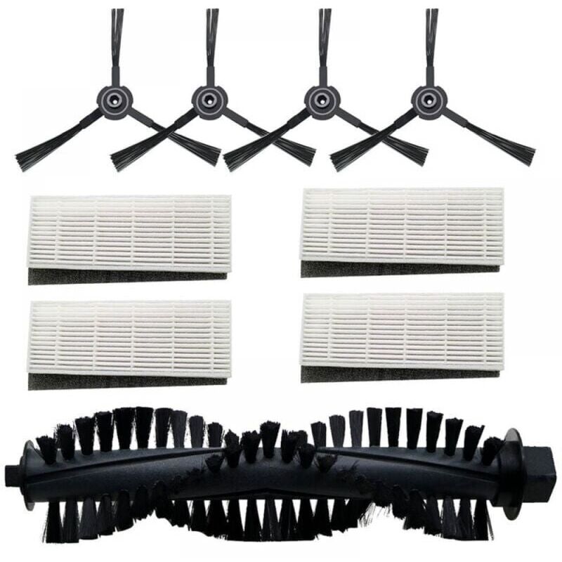 foto del prodotto xvx accessori di ricambio per filtro spazzola laterale principale per robot aspirapolvere a4 a4s a40 pvcr 0726w 0826 0926