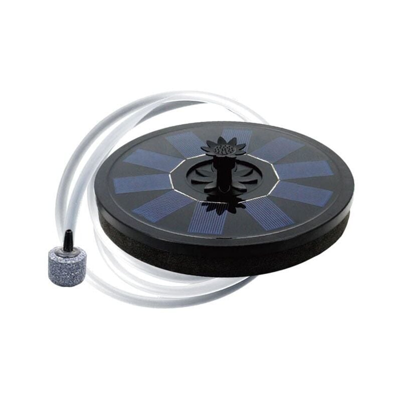foto del prodotto xvx aeratore solare per laghetti, pompa per ossigeno con tubo dell aria e galleggiante a bolle, aeratore per acquari, fontana