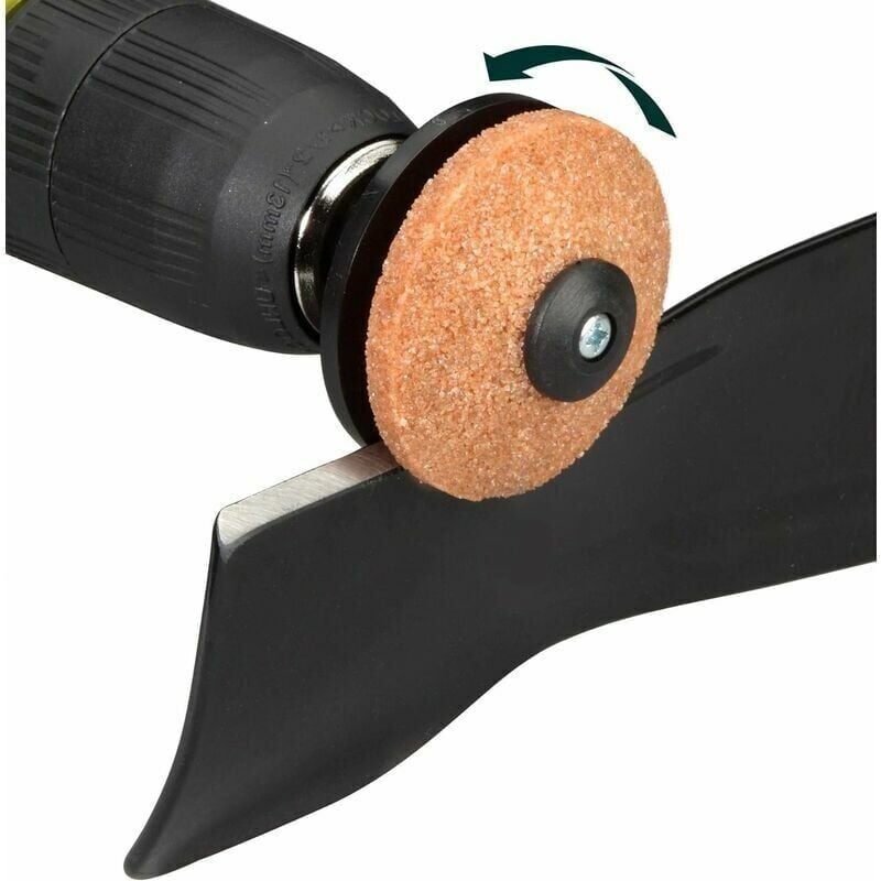 foto del prodotto xvx affilatrice versatile per lame di tosaerba rotanti, zappe, bordatori, cesoie da giardino, asce e altri attrezzi da giardinaggio
