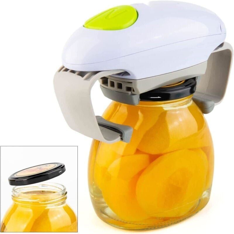 foto del prodotto xvx apriscatole elettrico elettrodomestico da cucina robusto e durevole per barattoli sigillati apriscatole automatico a mani libere con meno