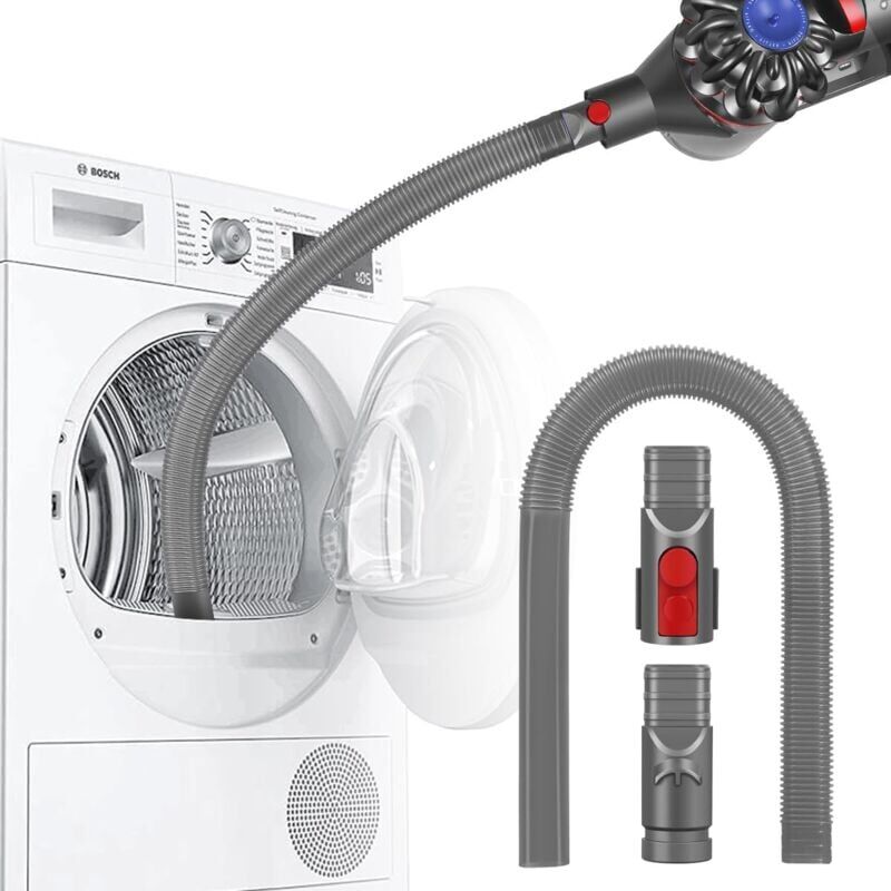 foto del prodotto xvx bocchetta per fessure per aspirapolvere dyson v11 v10 v12 v15 v8 v7 v6, bocchetta flessibile per fessure, ideale per la pulizia degli