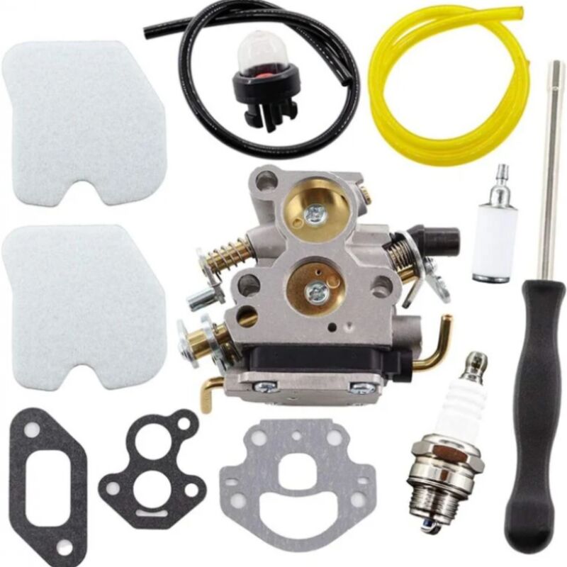 foto del prodotto xvx cacciavite di regolazione del carburatore con filtro dell aria per motosega husqvarna 235 235e 236 236e 240 240e c1t w33 4 zama, sostituisce