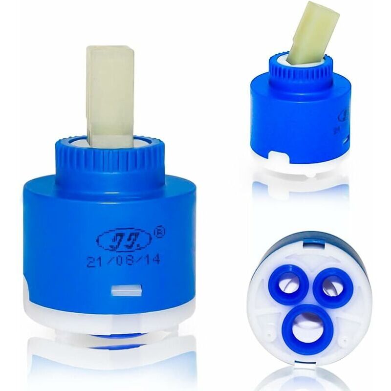 foto del prodotto xvx cartuccia in ceramica cartuccia in ceramica cartuccia di ricambio per regolatore interno da 40 mm cartuccia di miscelazione per miscelatore da