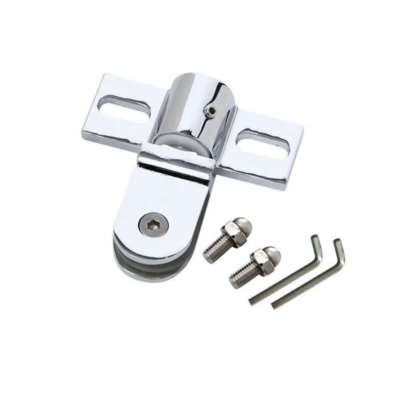 foto del prodotto xvx cerniera pivotante per porte doccia in vetro, cerniera pivotante superiore e inferiore