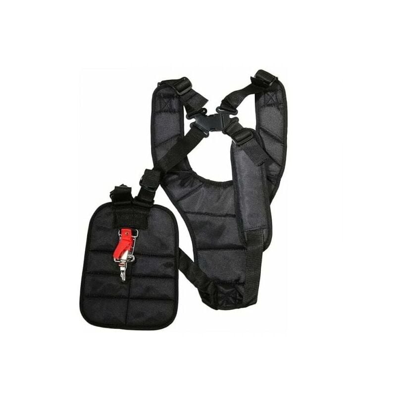 foto del prodotto xvx cintura ergonomica a doppia spalla per tosaerba, cintura multifunzionale regolabile per decespugliatore o giardinaggio