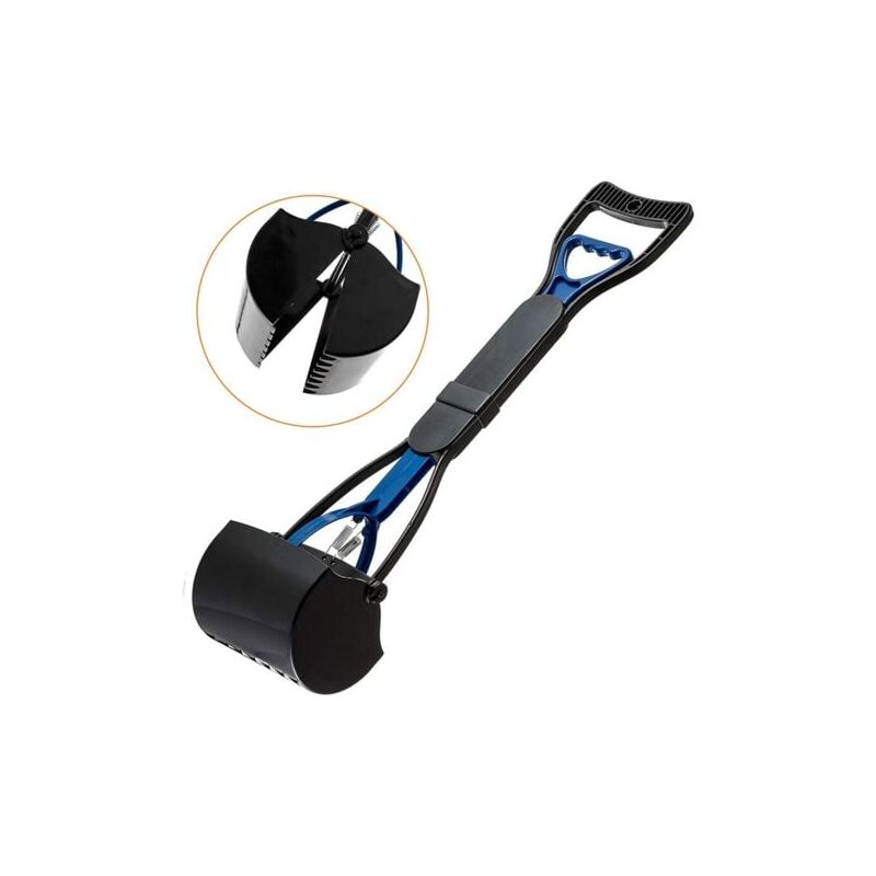 foto del prodotto xvx clip per cacca per cani con manico lungo da 60 cm per cani e gatti dolaso