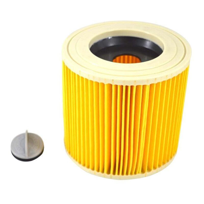 foto del prodotto xvx confezione da 2 filtri a cartuccia per k rcher wd3 premium, wd2, wd3, wd3p, mv2, mv3 filtro wd3 filtro di ricambio per aspirapolvere