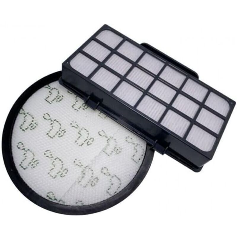 foto del prodotto xvx confezione da 2 filtri hepa per aspirapolvere rowenta silence force cyclonic ro76xx, accessori di ricambio per il sistema di filtraggio zr903701