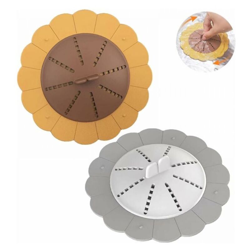 foto del prodotto xvx confezione da 2 raccogli capelli per vasca da bagno, raccogli capelli per vasca da bagno, raccogli capelli per cucina, camera raccogli capelli