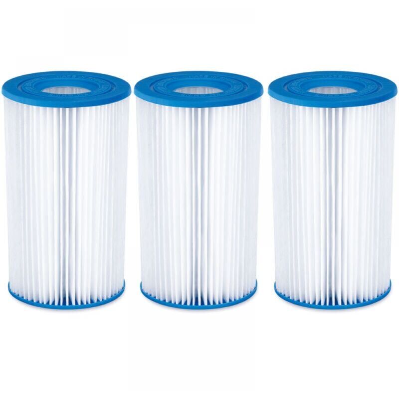 foto del prodotto xvx confezione da 3 cartucce filtranti per condizionatori d aria per piscine, vari accessori per pompe filtro acqua, cartucce filtranti per