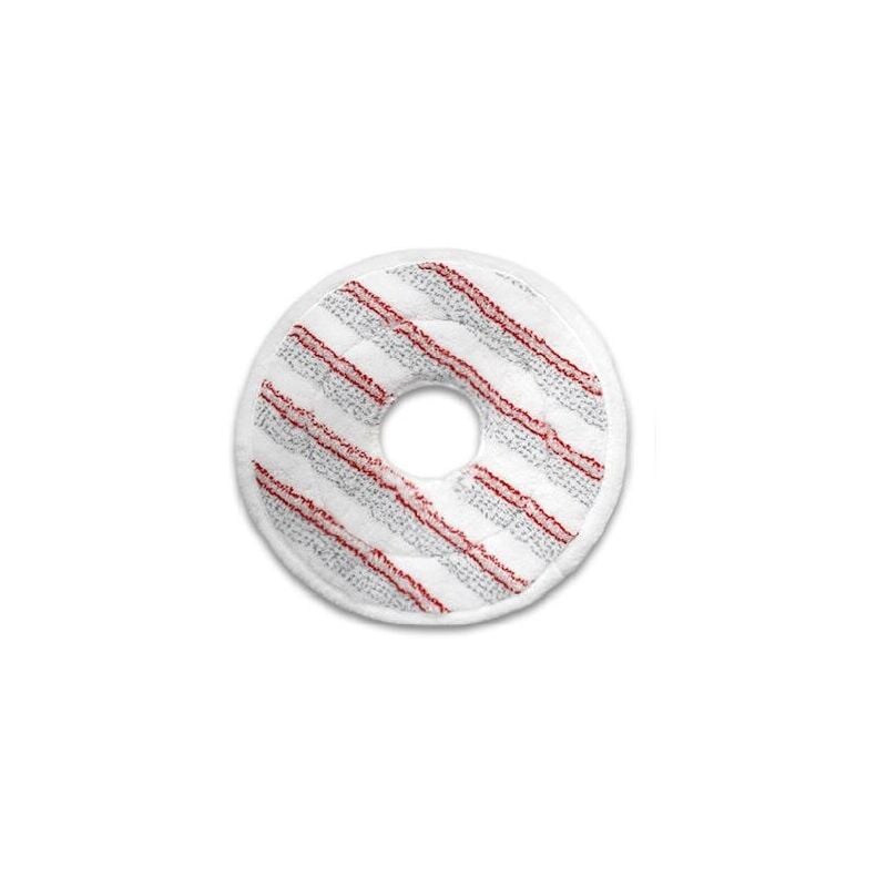 foto del prodotto xvx confezione da 4 ricariche per mocio vileda spin and clean, lavabili e riutilizzabili, per la testina di ricambio del mocio vileda spin, rosso.