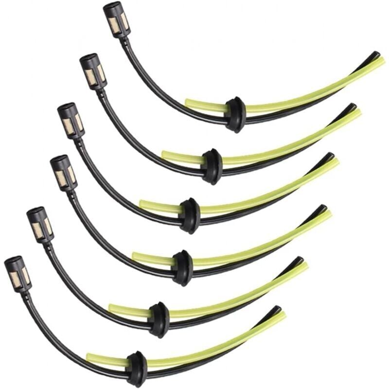 foto del prodotto xvx connettore per tubo flessibile del carburante da 6 pezzi, tubo flessibile del carburante universale per decespugliatore, tagliasiepi, tagliaerba