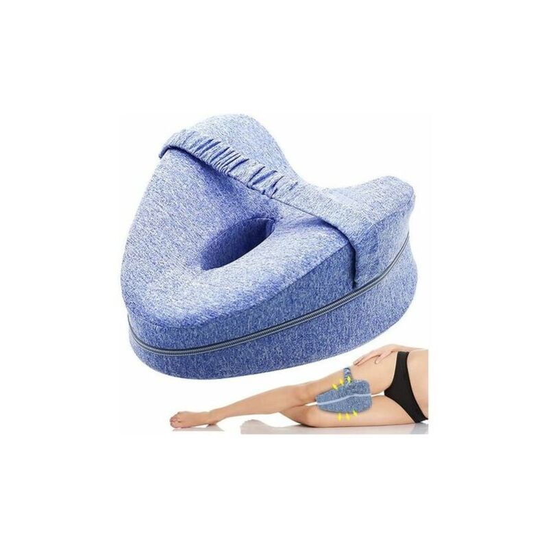 foto del prodotto xvx cuscino per ginocchia per chi dorme di lato, cuscini per alzare le gambe, cuscino per gambe confortevole, cuscino per ginocchia per dormire,