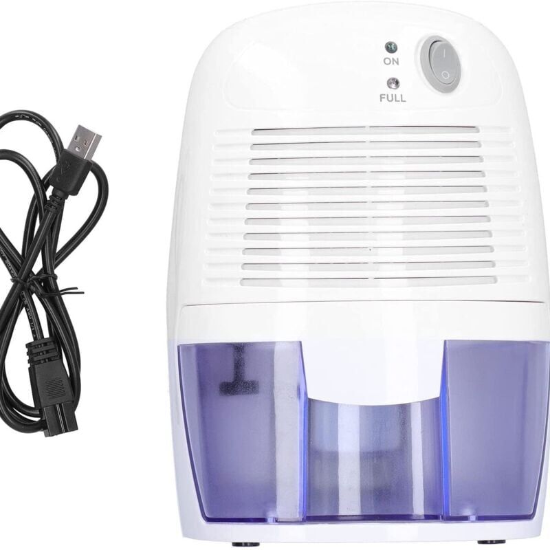 foto del prodotto xvx deumidificatore portatile, basso consumo energetico, ultra silenzioso, capacit 500 ml, bianco.