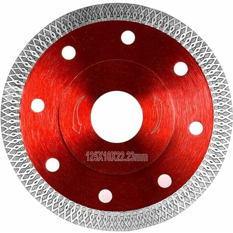 foto del prodotto xvx disco diamantato 125 per piastrelle, disco diamantato per taglio fine a secco, disco diamantato, lama per sega circolare per piastrelle,