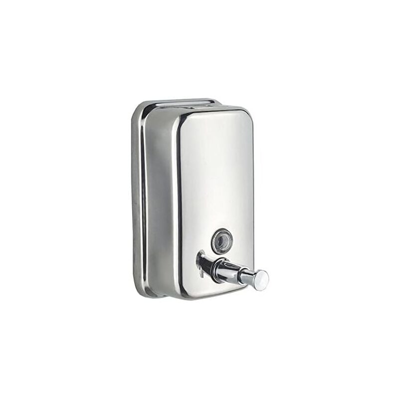 foto del prodotto xvx dispenser di sapone a parete per cucina e bagno, dispenser per sapone liquido da 500 ml, dispenser per lozioni, acciaio inossidabile 304