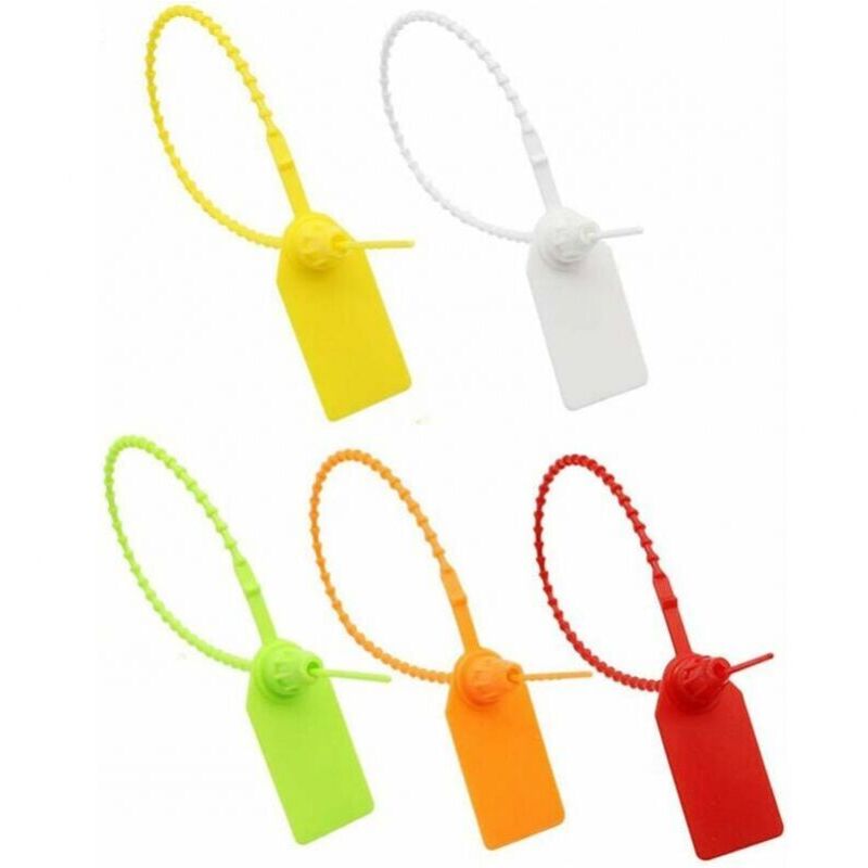 foto del prodotto xvx etichette per fascette in plastica, confezione da 100, autobloccanti, per abbigliamento, scarpe, borse e spedizioni logistiche.