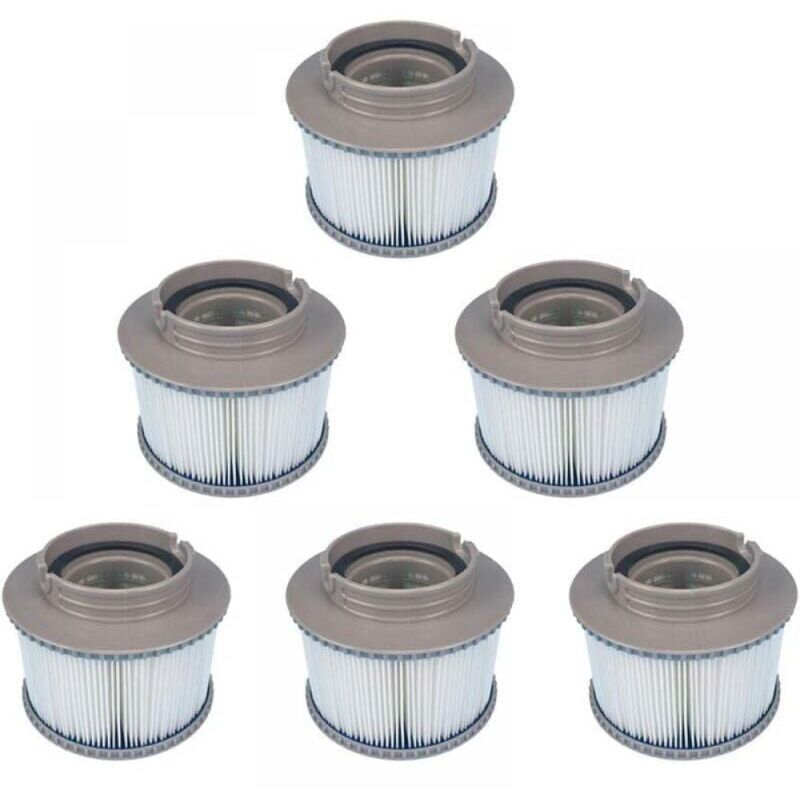 foto del prodotto xvx filtri di ricambio per spa fd2089, confezione da 6, cartuccia filtro pompa per tutte le spa attuali