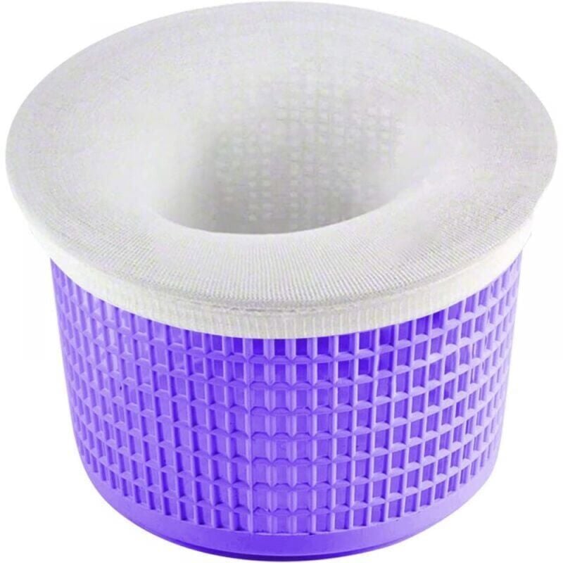foto del prodotto xvx filtri skimmer per piscina confezione da 20 cestelli filtranti e skimmer che puliscono sporco e foglie dalle piscine interrate e fuori terra.
