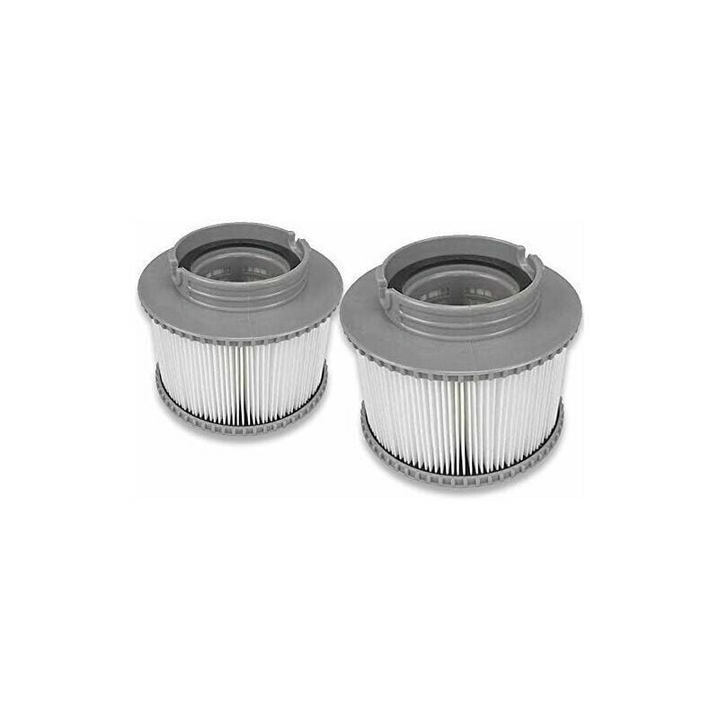 foto del prodotto xvx filtro mspa, cartuccia filtro piscina, cartuccia di ricambio mspa per vasca idromassaggio, spa e piscina confezione da 2 